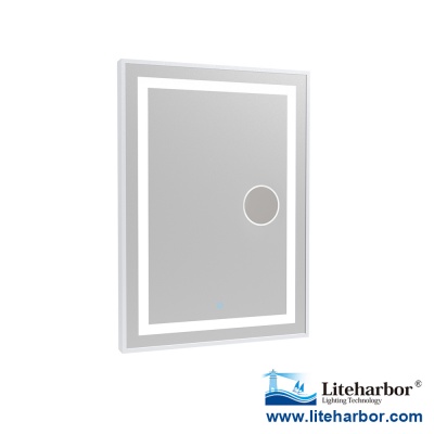 ETL Waterproof LED Bathroom Framed Mirror