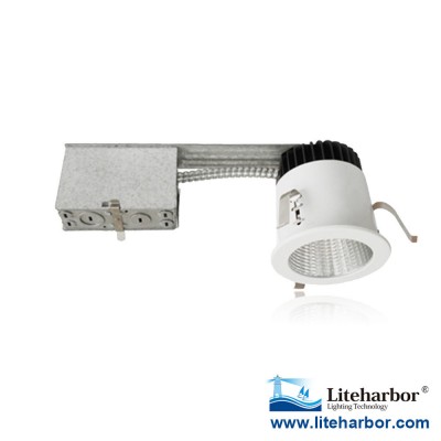 Line Voltage 3.5 Inch Remodel with COB LED 2700K-6500K Reflector Retrofit NON-IC Housing