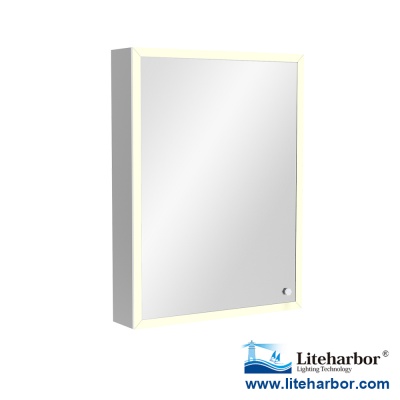 Bathroom IP44 Mirror Cabinet Illuminated